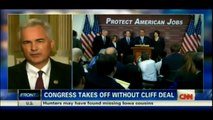Congressman Tom McClintock talks Fiscal Cliff with CNN's Erin Burnett