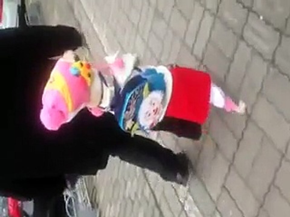 Dog Having Cute Girl Look