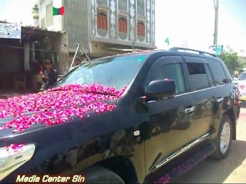 Sinjhoro : PPP Leader Rais Khadim Hussain Rind's Rally Welcome At Kurkli On 20-08-2015 ( Video 04)