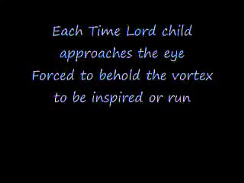The Sound of Drums Lyrics~Chameleon Circuit