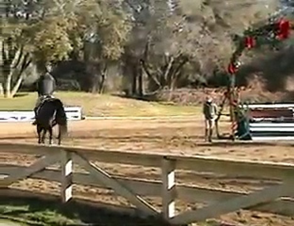 George Morris demo of Advanced Hand Position for jumping