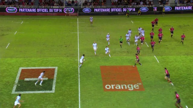 TOP14 - Toulon - Racing 92 : 22-27 - ESSAI Henry CHAVANCY (RAC) - Saison 2015/2016