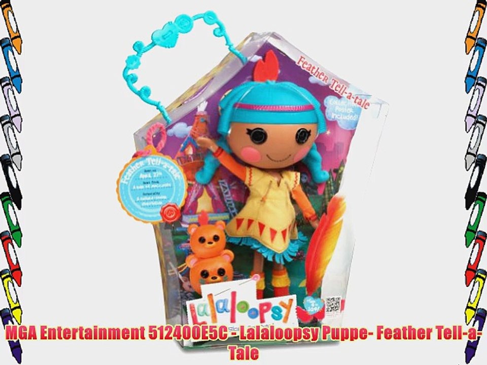 MGA Entertainment 512400E5C - Lalaloopsy Puppe- Feather Tell-a-Tale