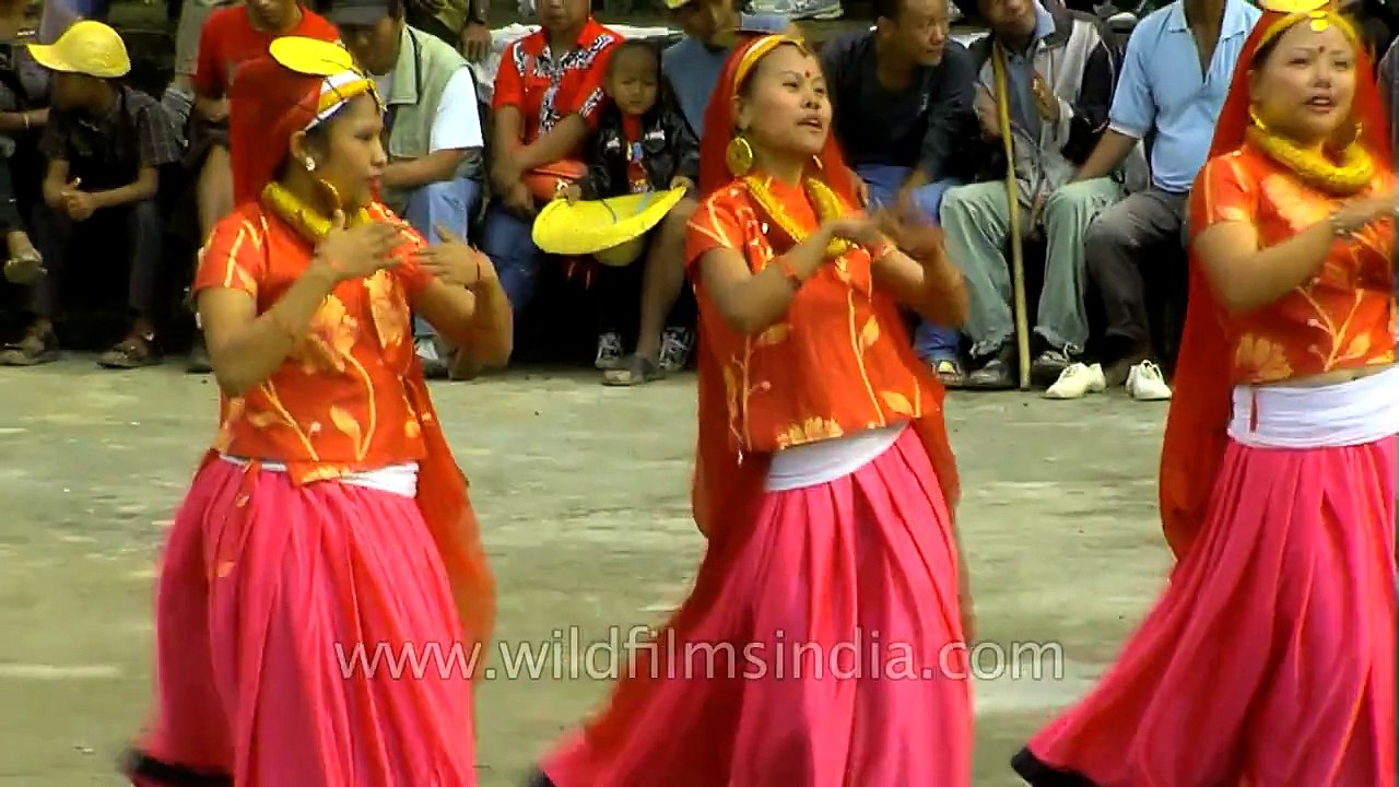 Nepali dance troupe performs Maruni dance in Mizoram