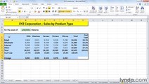 How to use 3D formulas in Excel | lynda.com tutorial