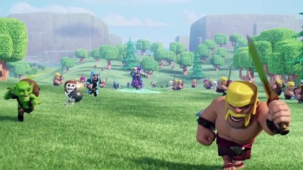 Clash of Clans - Barbarian, Hog Rider, Larry Trailer (TV Commercial) (Funny)