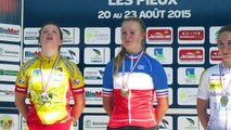 Championnat de France Juniors Dames 2015 : La marseillaise de Typhaine Laurance