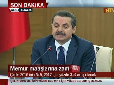 Memura 2016'da Yüzde 6+5, 2017'de Yüzde 3+4 Zam Yapılacak!