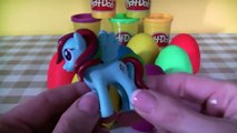 MANY PLAY DOH Surprise Eggs Toys Opening Frozen Pixar MLP Shopkins Mashems playdough clay