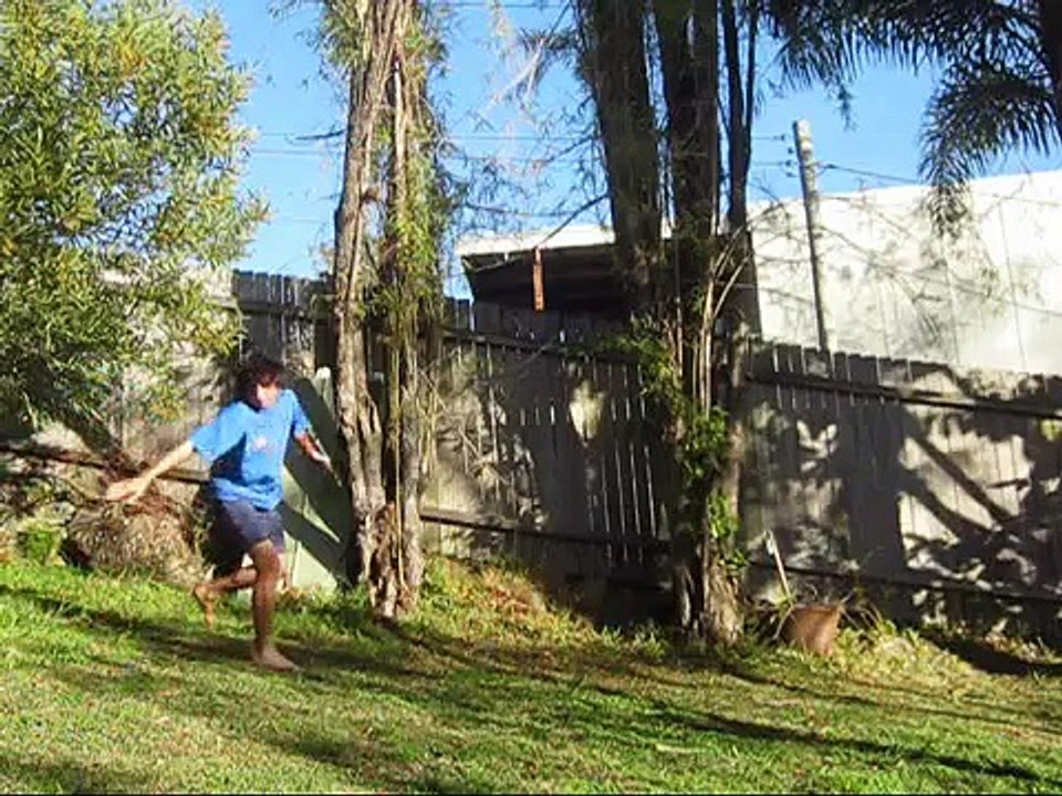 tricking tutorials - cheat gainer/slant gainer/kick the moon trampoline and ground