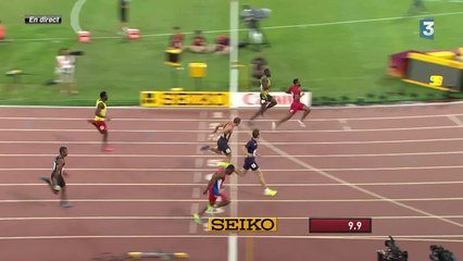 100 m : Christophe Lemaitre 3e de sa série et qualifié pour les demies
