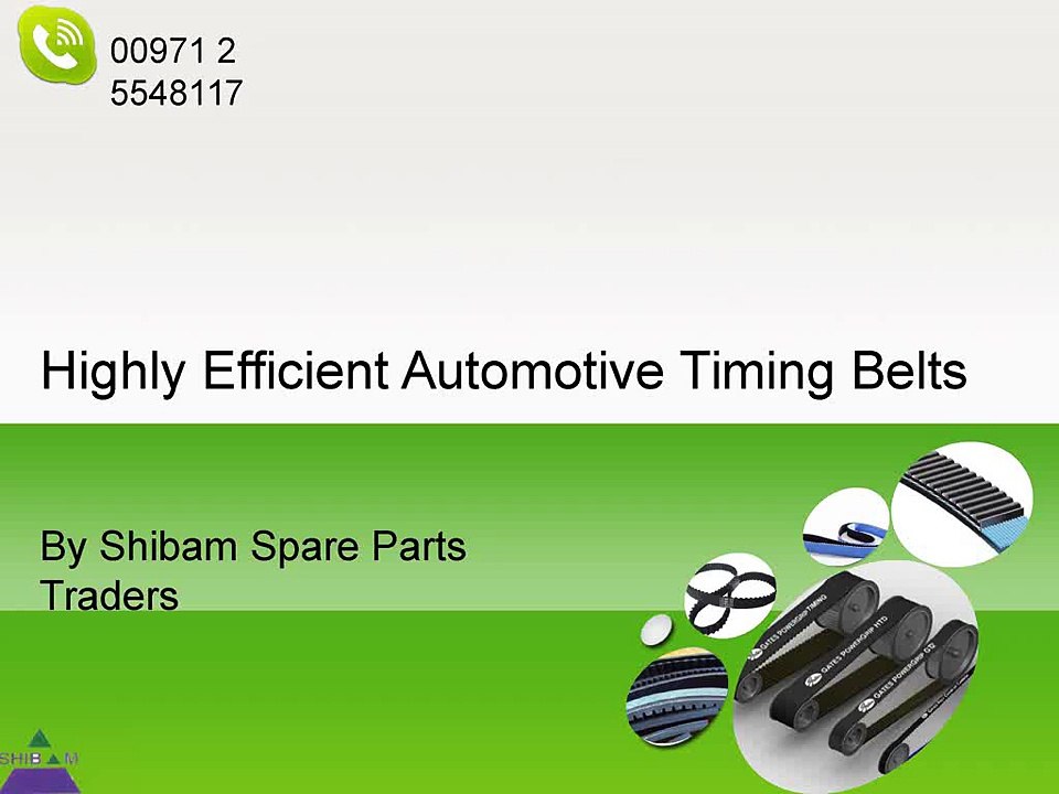 Extremely Efficient Dayco Belts in UAE