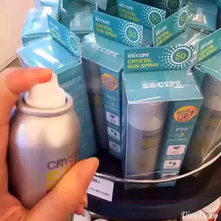 KOREA Crystal Sun Spray / Sun Block / Sun Care 水晶防晒喷雾
