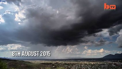 Rain Bomb- Rare 'Wet Microburst’ Caught on Camera in Stunning Timelapse