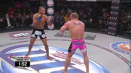 Paul Bradley vs Karl Amoussou (part1) Bellator 104