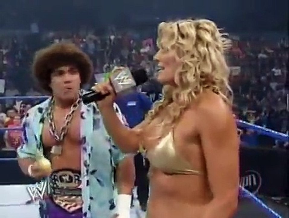 Carlito & Torrie Wilson's First Encounter