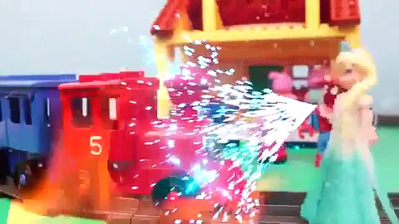 Play Doh Lego Peppa pig videos for kids collection 2015
