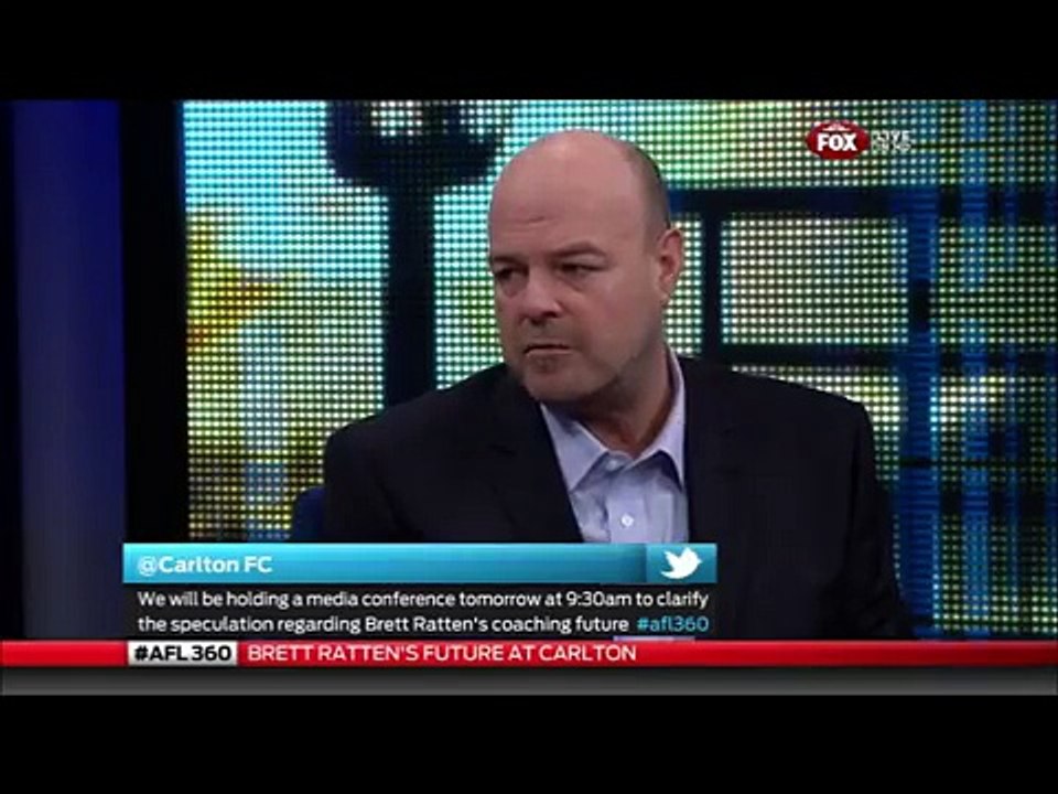 AFL 360 (aug 29) - Brett ratten sacked