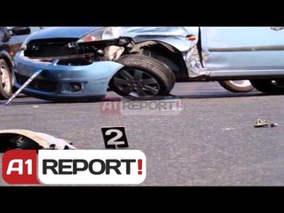 A1 Report - Përplasen 2 makina në Bahçallëk 1 këmbësore e vdekur e 2 të plagosur