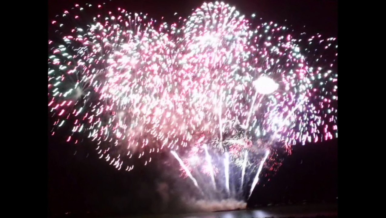 Feu d'artifice 17 août 2015 Royan