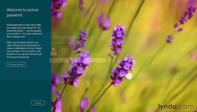 Securing your account with passwords and pins