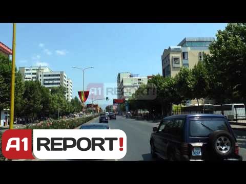 A1 Report - Rinas - Tiranë , Kamera A1 Report me eskortën e Merkel