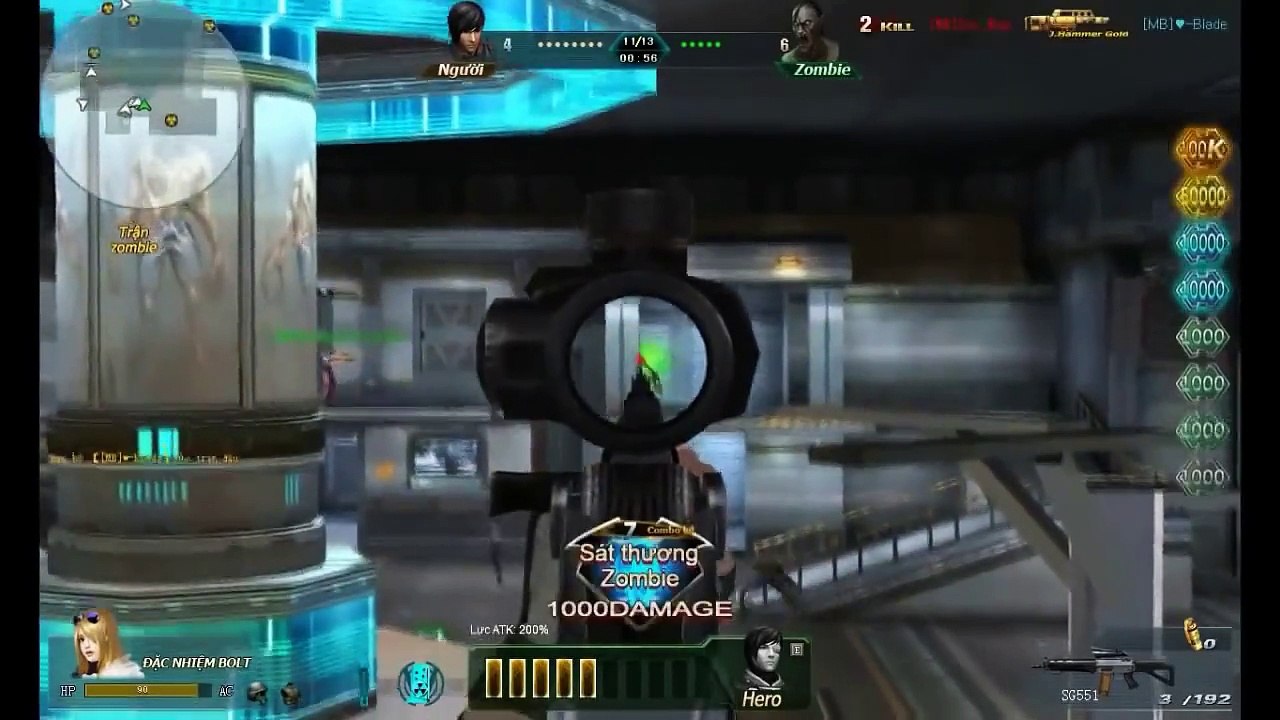 Truy Kich - REVIEW SG551 - ZOMBIE