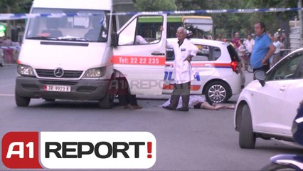 A1 Report - Hidhet nga vinçi, gjermani vetëvritet në qendër të Tiranës