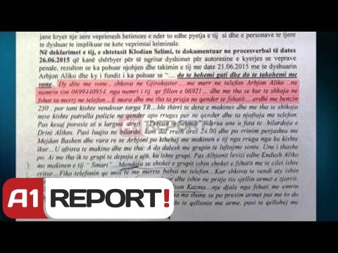 A1 Report - Dëshmia që groposi Alikon: U fut policia në fshat, morën fund!