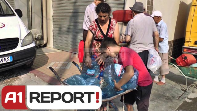 A1 Report - Rikthehen radhët! Tirana vetëm 3 orë ujë në temperatura 40 gradë