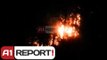 A1 Report - Mallakastër, zjarri djeg 89 hekratë tokë dhe u afrohet puseve të naftës