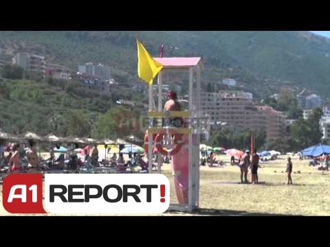 A1 Report - Siguria në plazhin e Vlorës nuk plotëson kushtet dhe standardet