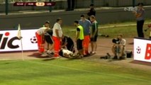 Mediat polake e serbe komentojnë incidentin në stadium, e quajnë “Skandal”