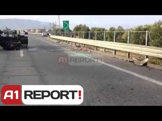 A1 Report - Aksident në Vlorë 04.08.2015