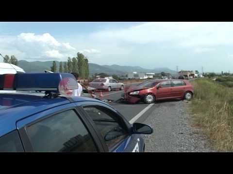 Aksidentohet familja nga Tirana me një tjetër mjet, 8 të plagosur, mes tyre 2 fëmijë