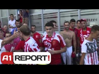 A1 Report - Skënderbeu historik, dyndje tifozësh masa të rrepta, ndalohen banerat