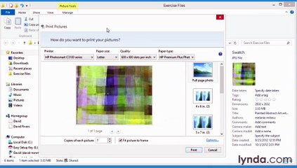 Accessing and changing printer options