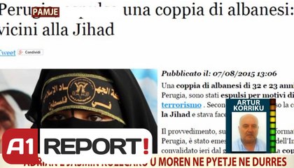 A1 Report - Policia e Durrësit liron çiftin Adrian dhe Jasmin Kollçaku