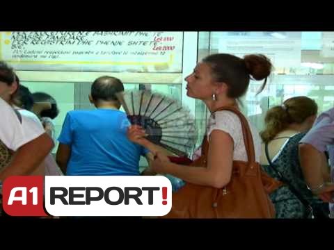 A1 Report - Shkodër rradhë të gjata për pasaporta 8 Gusht 2015