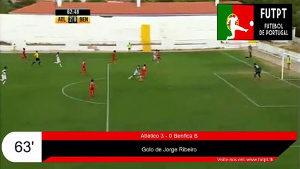 Golo: Atlético 3 - 0 Benfica B [HD]