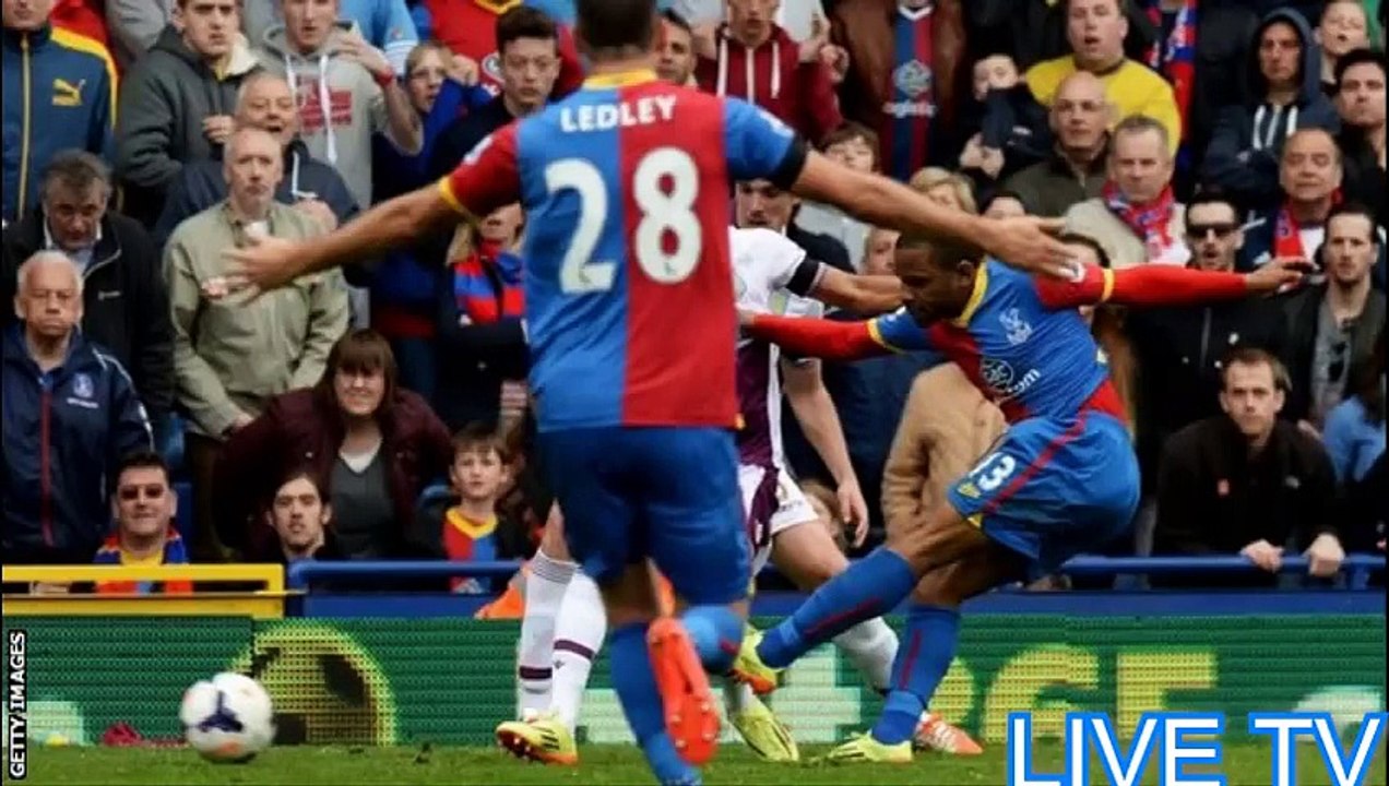 Crystal Palace VS Aston Villa 2-1 All Goals & Highlights 22-8-2015