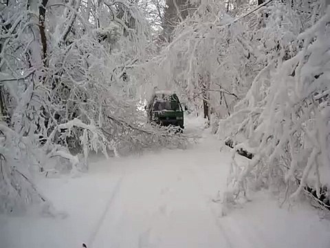 T3 Vw Syncro 16 in Winter Wonderland