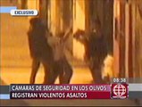 Los Olivos: Cámaras registran diversos robos y sexo al paso (VIDEO)