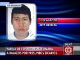Sicarios asesinaron a una pareja en San Martín de Porres [Video]
