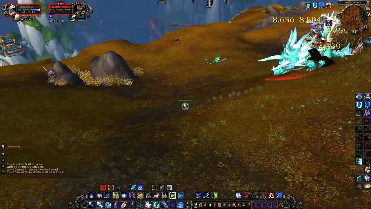 Mage Solo Zandalari Warbringer