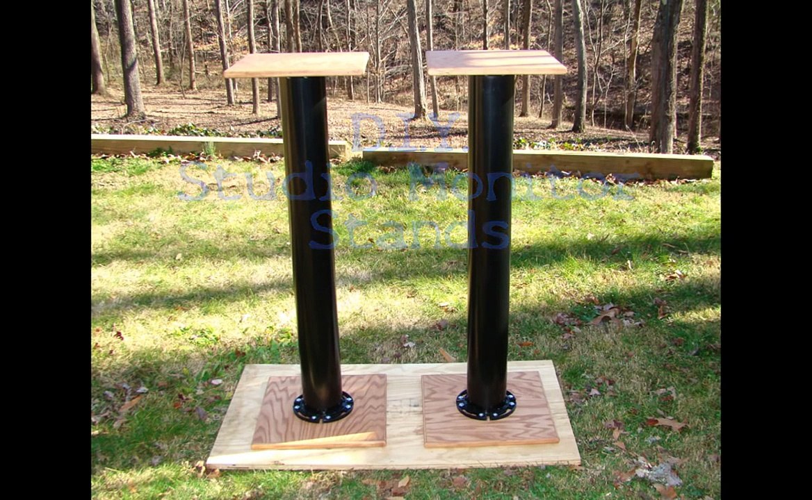 Build Your Own Studio Monitor Stands - M-Audio BX8a Deluxe D.I.Y.