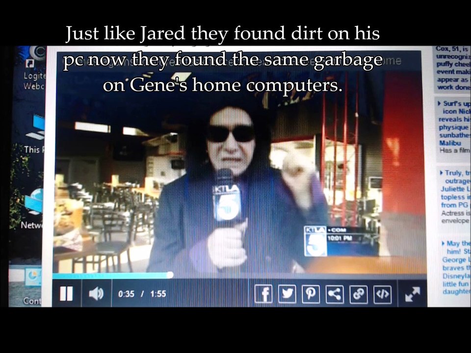 Gene Simmons another Jack Ass into Child Pornography Cover Up Exposed