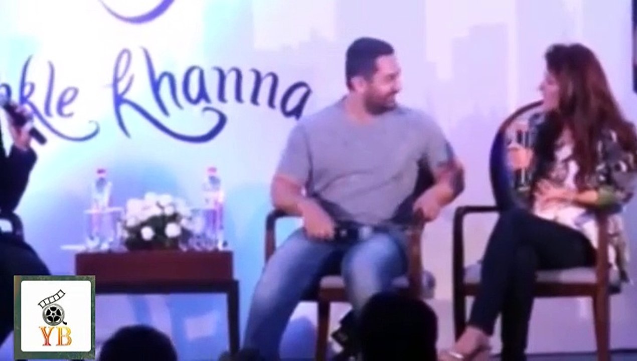 Aamir Khan's Very Hilarious Video A Very Close Friend Of Twinkle Khanna