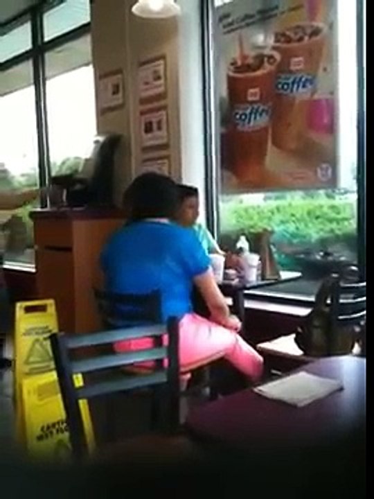 Gang Stalking- restaurant ,scene 2