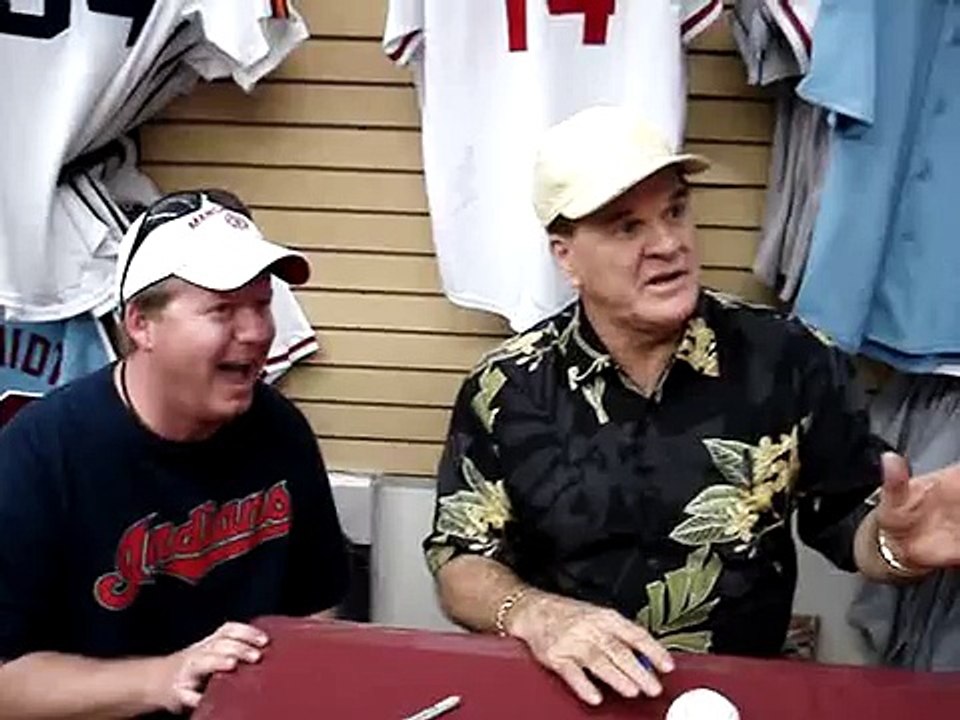 Pete Rose Insults Ray Fosse in Cooperstown 2007